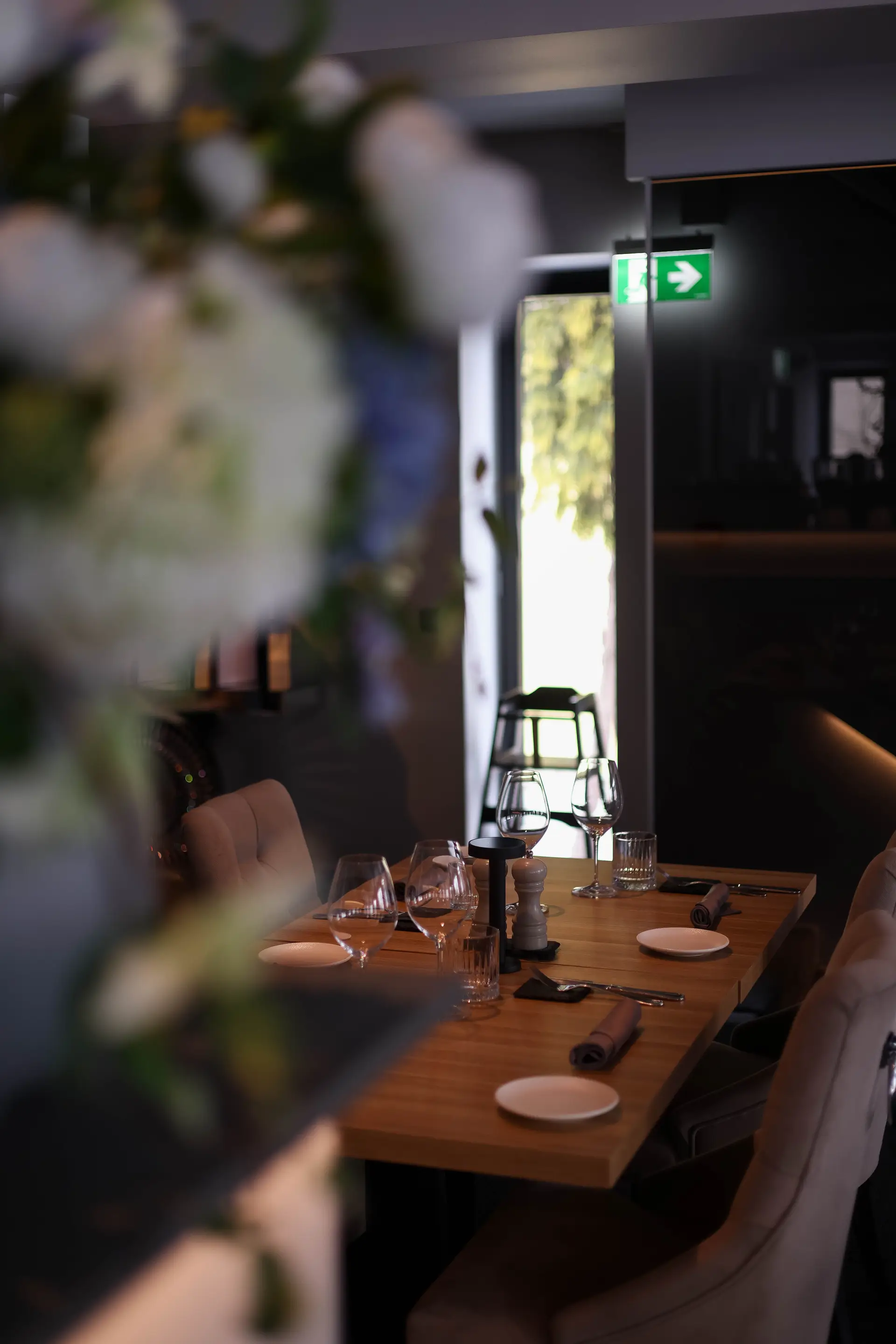 Restaurant detalj
